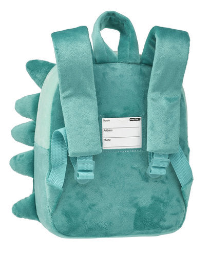 MOCHILA PELUCHE GUARDERÍA SAFTA PRE-ESCOLAR DINOSAURIO