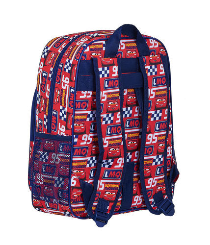 MOCHILA JUNIOR ADAPTABLE A CARRO CARS RACING BLOCK