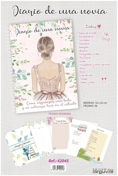 DIARIO DE UNA NOVIA COMO ORGANIZAR UNA BODA Imagen principal del producto