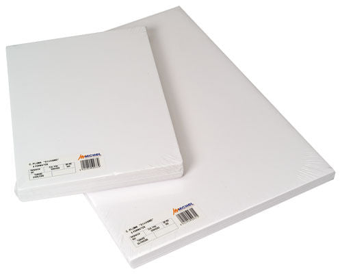 ✅ CARTON PLUMA A3 3MM BLANCO 5 UNIDADES
