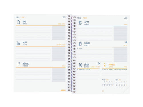 AGENDA ESCOLAR 20-21 SECUNDARIA IMPOSIBLE OCTAVO SV