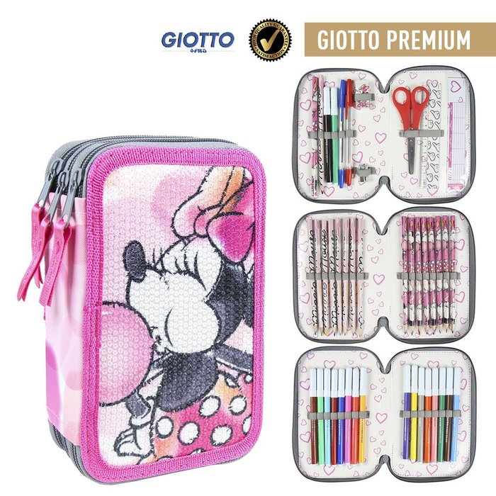 ► PLUMIER TRIPLE GIOTTO PREMIUM LENTEJUELAS MINNIE