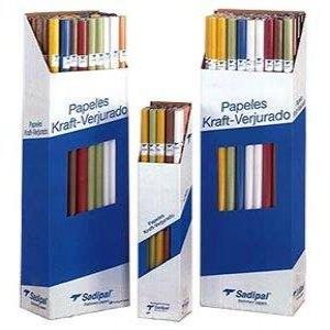 ✅ PAPEL KRAFT ROLLOS DE 3 METROS DE COLORES SURTIDOS Imagen principal del producto