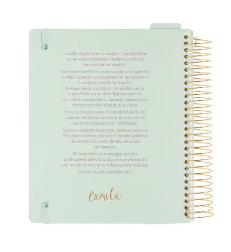 AGENDA FAMILIAR CAMILA PERPETUA Imagen secundaria del producto