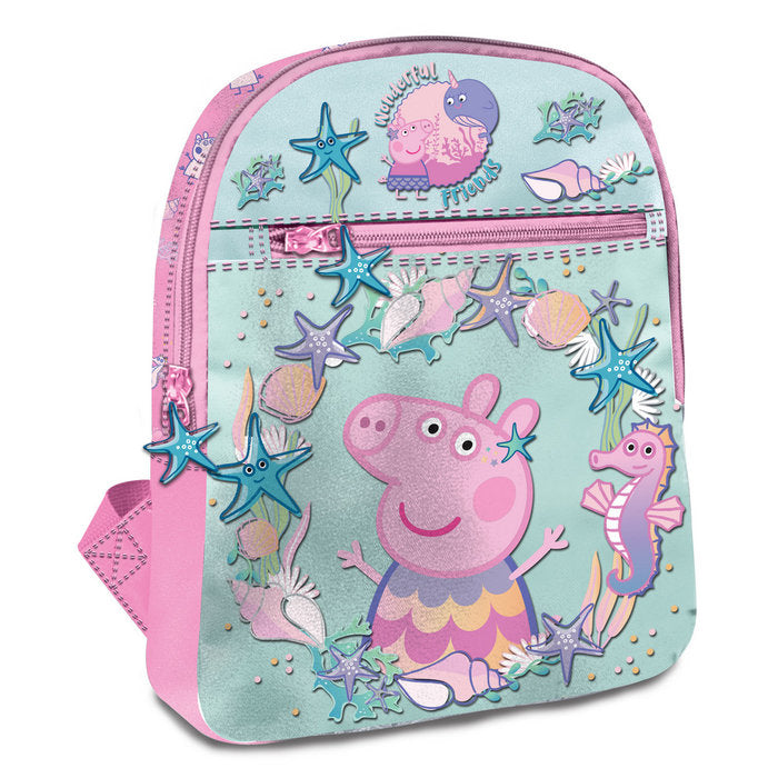 MOCHILA MEDIANA PEPPA BAJO EL MAR Imagen principal del producto