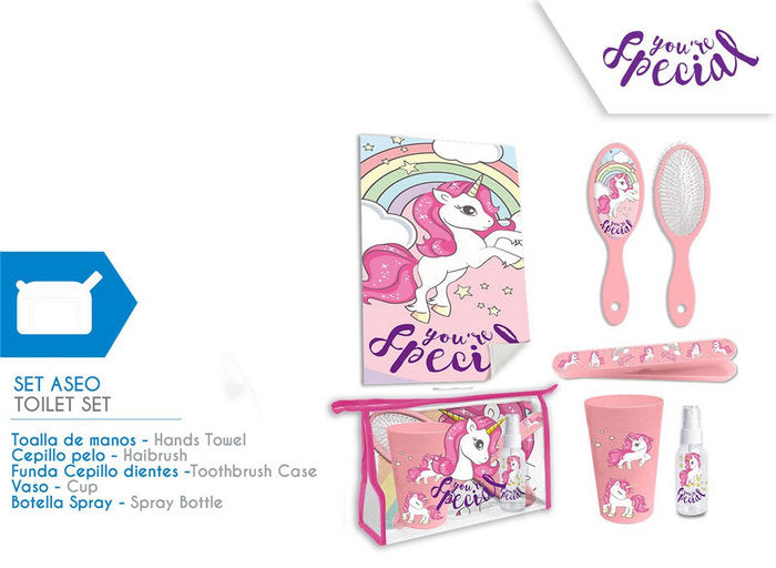 NECESER SET ASEO VIAJE UNICORNIO Imagen secundaria del producto