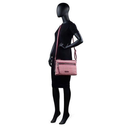 BOLSO BANDOLERA PALMER ROSA