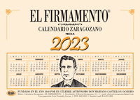 ✅ CALENDARIO ZARAGOZANO 2023 MESA VERTICAL