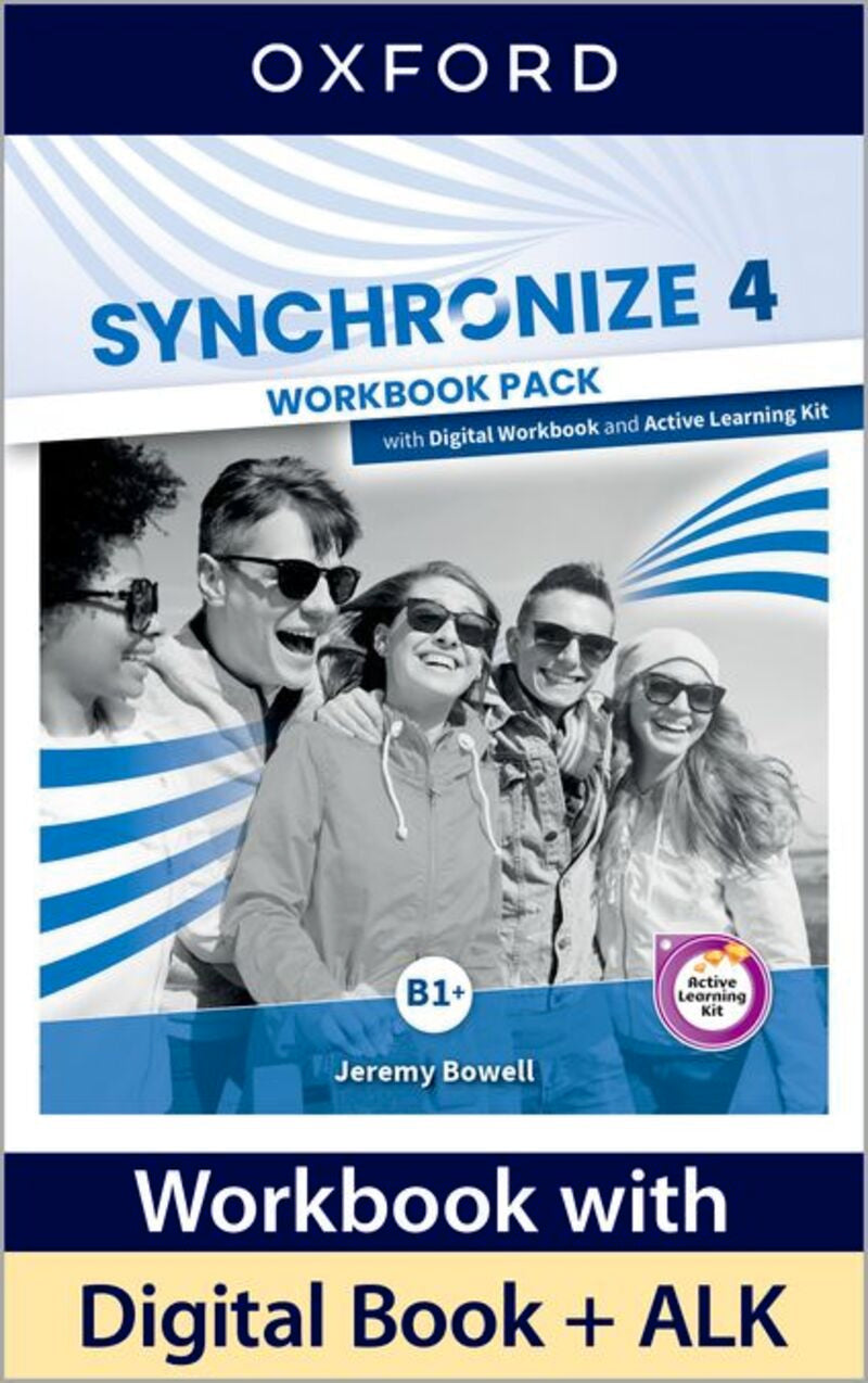 ✅ SYNCHRONIZE 4 WORKBOOK (4º ESO) (edición en inglés) - 9780194065641 Imagen principal del producto