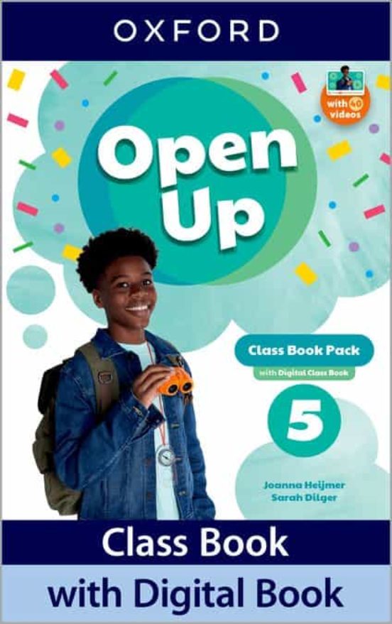 ✅ OPEN UP 5 STUDENT´S BOOK (5º PRIMARIA) - 9780194073202