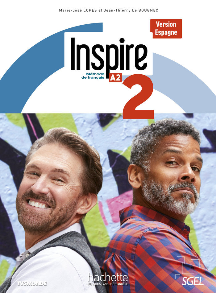✅ INSPIRE 2 VERSION ESPAGNE ALUMNO (edición en francés) - 9782017114581 Imagen principal del producto