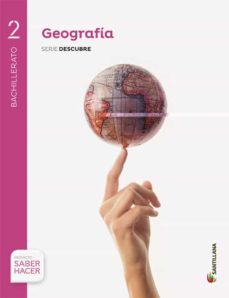 ✅ GEOGRAFÍA 2º BACHILLERATO + EVA PROYECTO SABER HACER CAST ED 2016 - 9788414101889 Imagen principal del producto