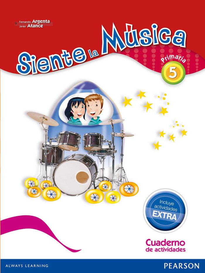 CUADERNO SIENTE LA MUSICA 5ºEP 15 PACK 978-84-205-6436-4 Imagen principal del producto