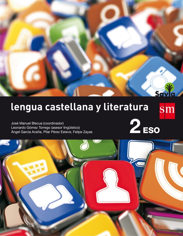 ► LENGUA 2ºESO SAVIA 16 - 9788467586794 Imagen principal del producto