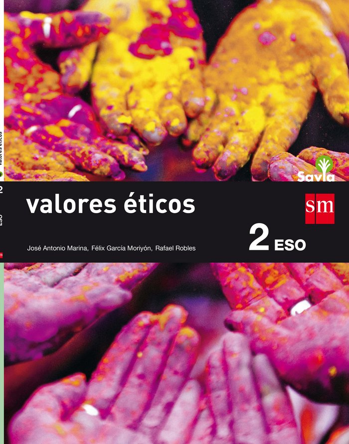 ► VALORES ÉTICOS 2º ESO SAVIA 16 - 9788467586800 Imagen principal del producto