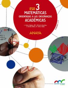 ▶ MATEMÁTICAS ORIENTADAS A LAS ENSEÑANZAS ACADÉMICAS 3º ESO MEC - 9788467852134