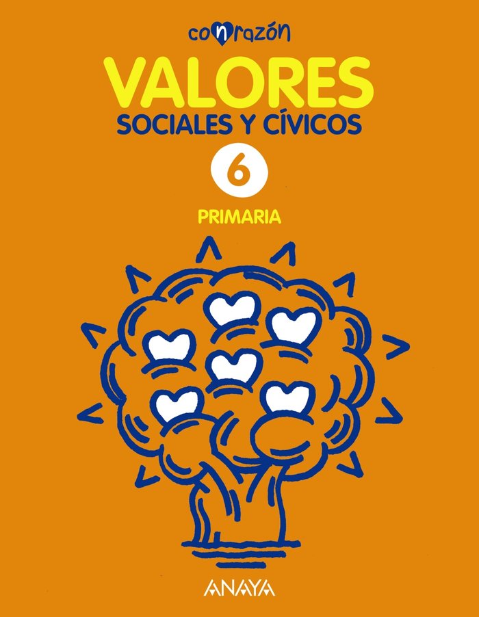 ► Valores Sociales y Cívicos 6. (Con razón) - 9788467881561 Imagen principal del producto