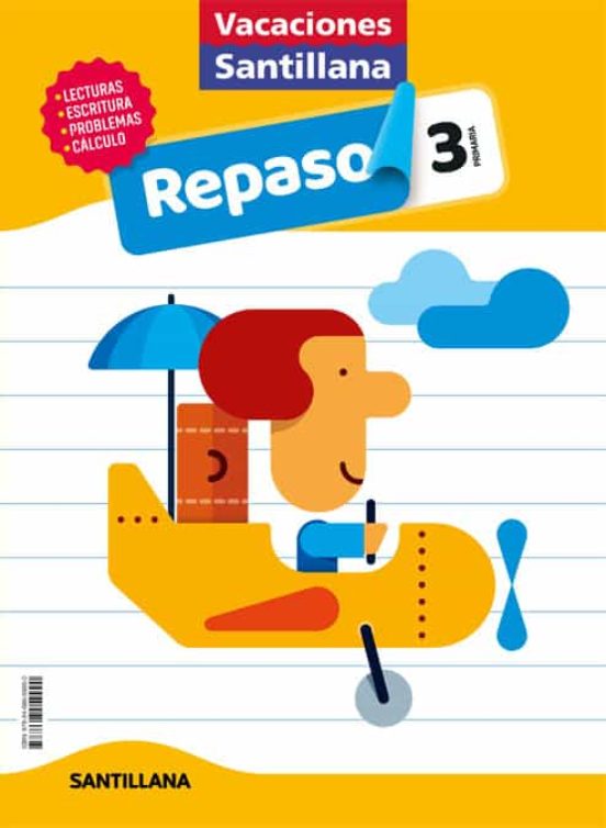VACACIONES DE REPASO 3º EDUCACIÓN PRIMARIA CASTELLANO ED 2020 Imagen principal del producto
