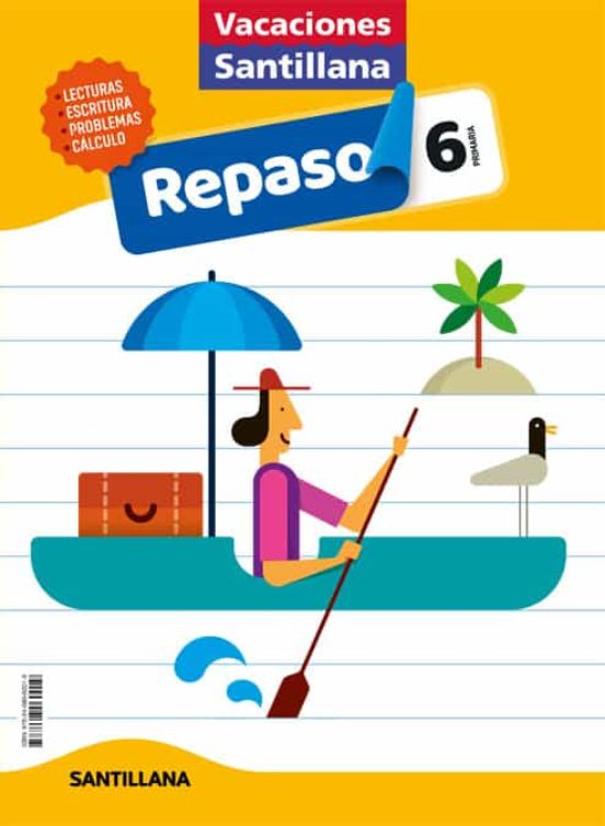 VACACIONES DE REPASO 6º EDUCACIÓN PRIMARIA CASTELLANO ED 2020 Imagen principal del producto
