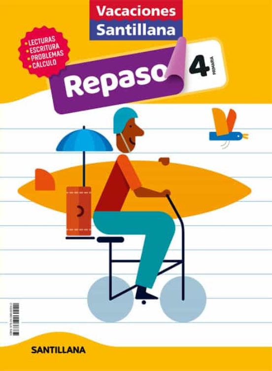 VACACIONES DE REPASO 4º EDUCACIÓN PRIMARIA CASTELLANO ED 2020 Imagen principal del producto