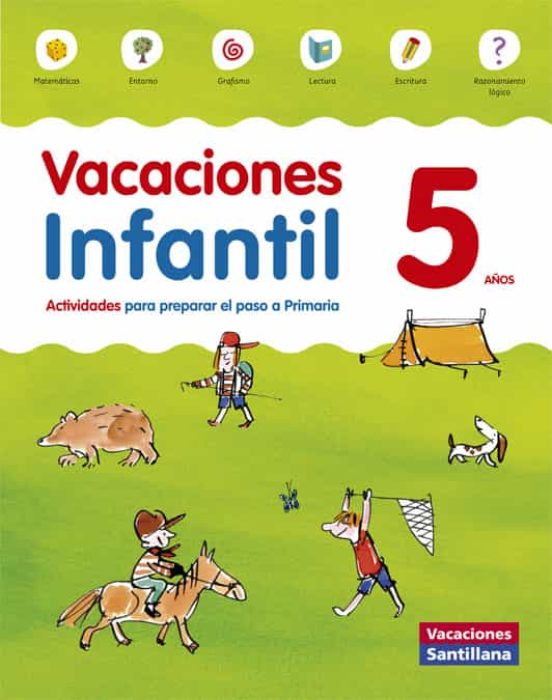 VACACIONES INFANTIL 5 AÑOS SANTILLANA ED 2014 Imagen principal del producto