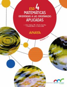 ► MATEMÁTICAS APLICADAS 4º ESO - 9788469810729