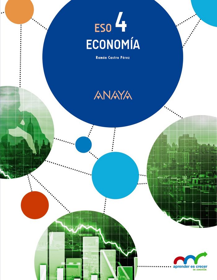 ✅  4ºESO - Economía 4.  - 9788469811511 Imagen principal del producto