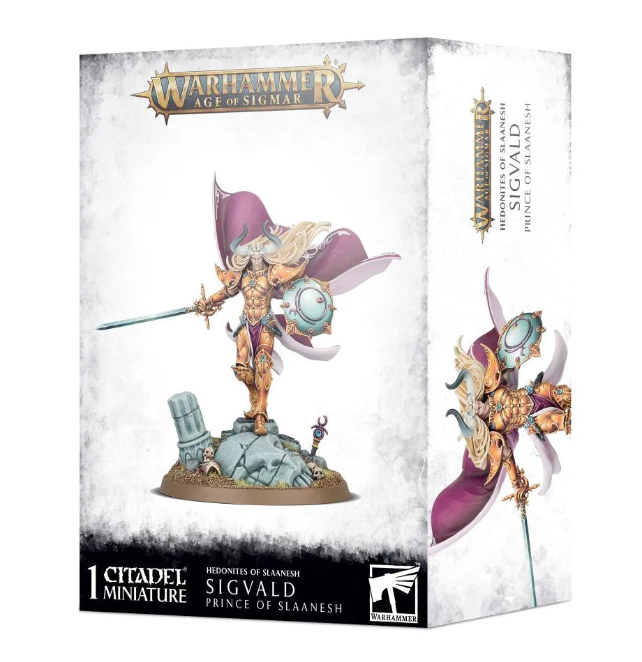 Sigvald, Prince of Slaanesh WARHAMMER AGE OF SIGMAR