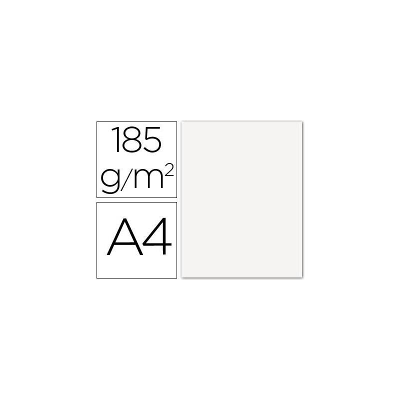 ✅CARTULINA BLANCA GUARRO A4 185GR Paquete 50 unidades