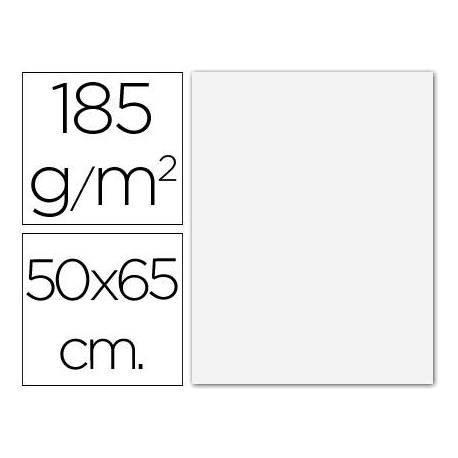 ✅ CARTULINA GUARRO 50X65 BLANCA 185GR Paquete 25 cartulinas Imagen principal del producto
