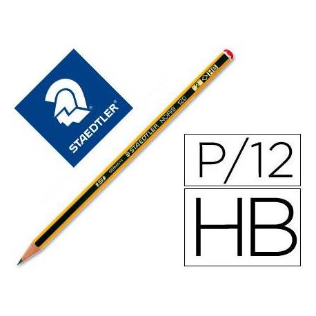 ► Lápices de grafito Staedtler noris n.2 HB - Caja 12 unidades Imagen secundaria del producto