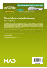 TEMARIO COMÚN TECNICO DE RADIODIAGNOSTICO SESCAM CONVOCATORIA 2020