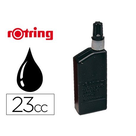 ✅ TINTA CHINA ROTRING 23ML NEGRA Imagen principal del producto